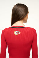 Image THE STAUD NFL CARGO SWEATER | CHIEFS 4 of 6