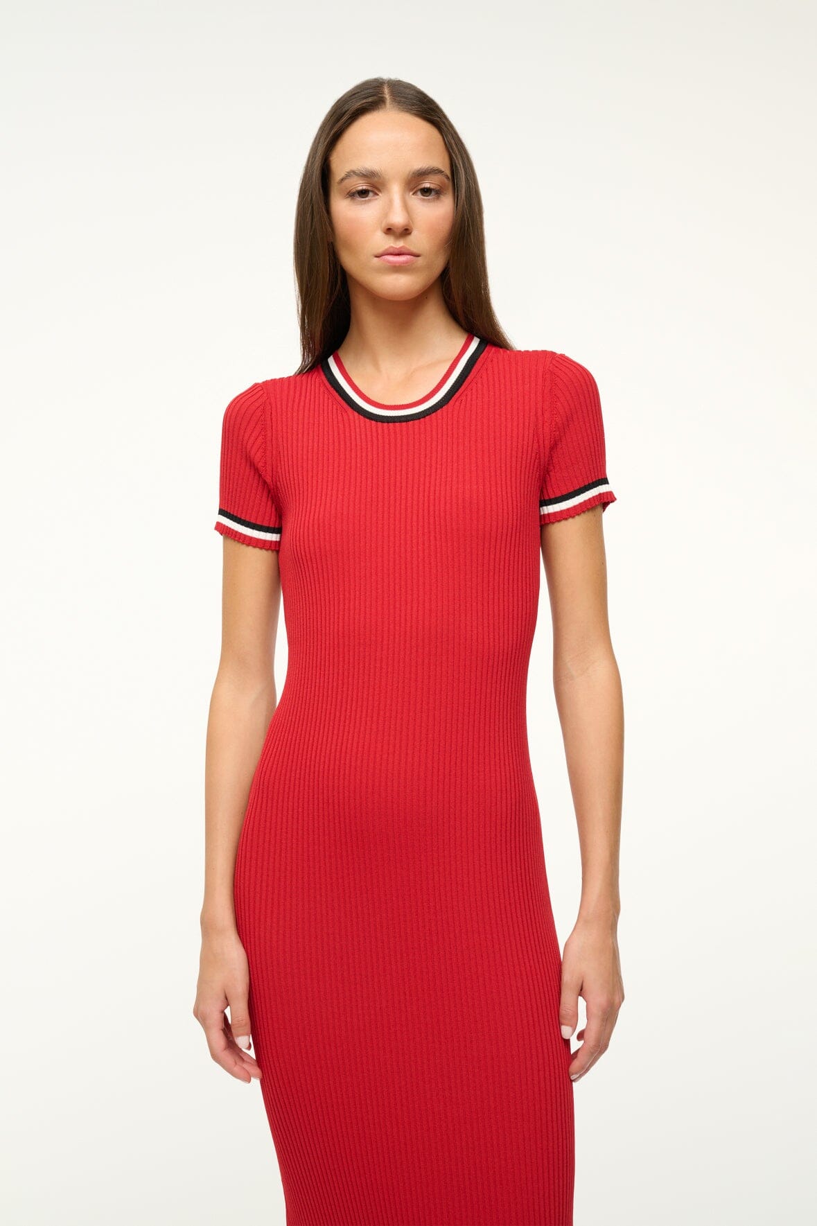 Image THE STAUD NFL COLLEEN DRESS | CHIEFS 3 of 7 and Clicking this image will trigger a zoom pop-up