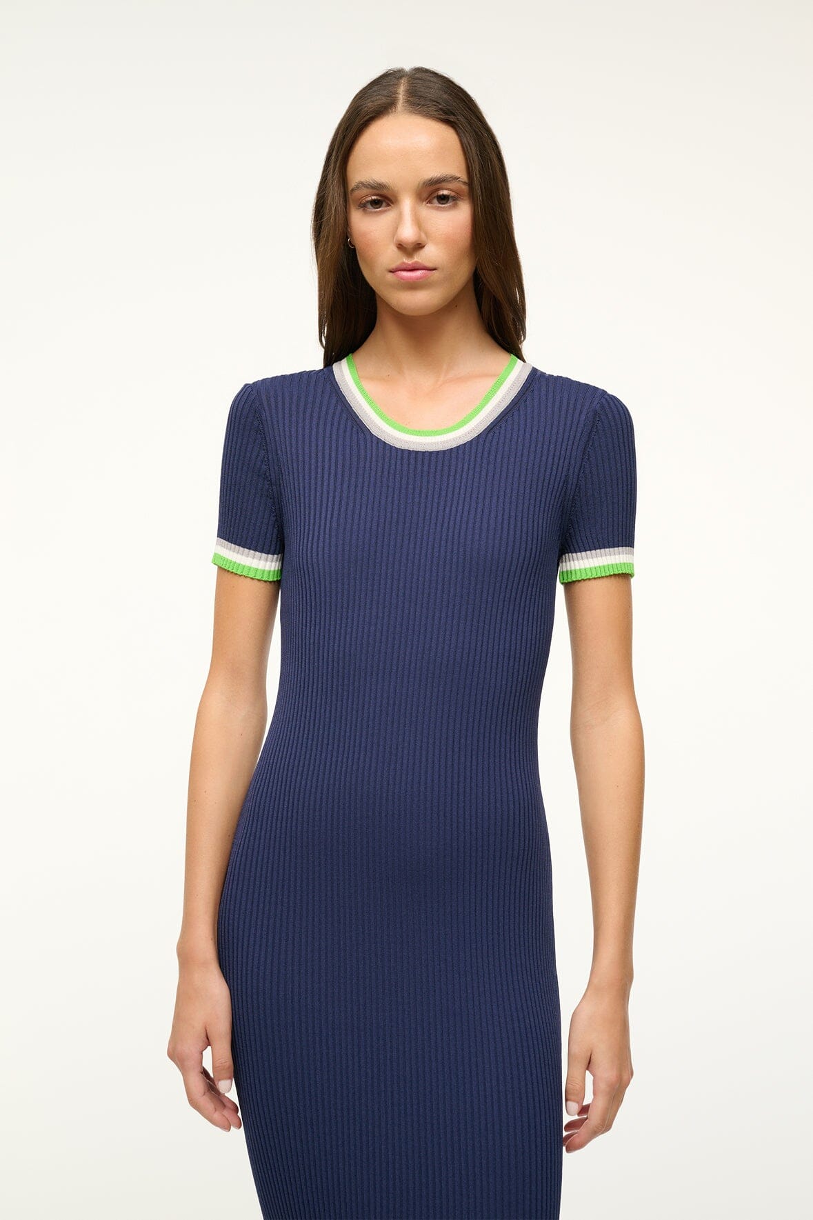 Image THE STAUD NFL COLLEEN DRESS | SEAHAWKS 3 of 7 and Clicking this image will trigger a zoom pop-up