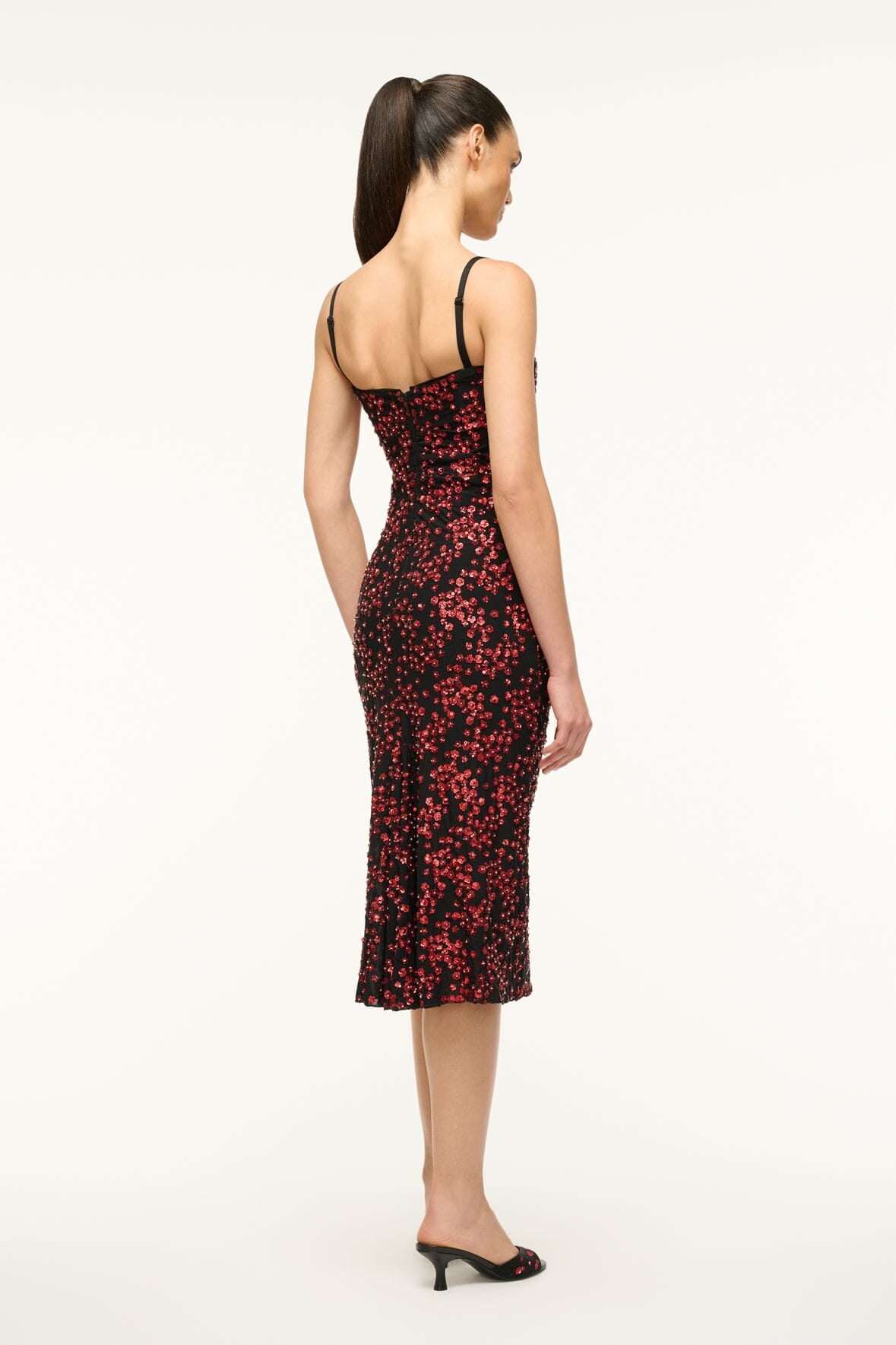 Image FLORENTINA DRESS | POPPY 4 of 7 and Clicking this image will trigger a zoom pop-up