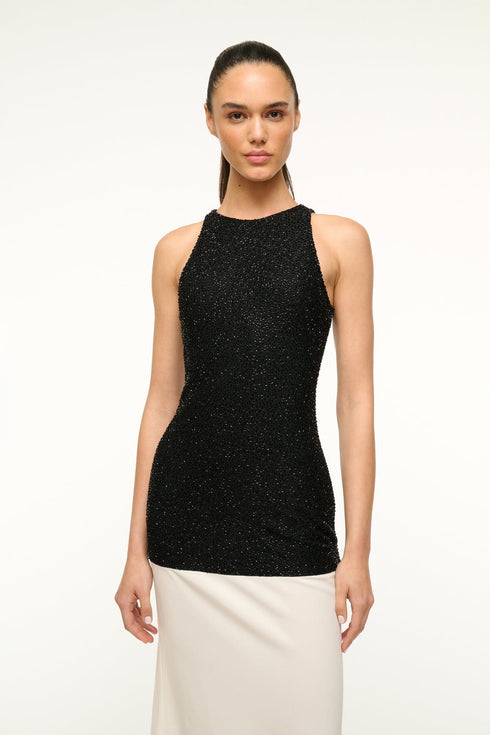 Go to GABRIELLE DRESS BLACK IVORY view 2