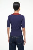 Image GENE TOP | NAVY SANGRIA 4 of 4