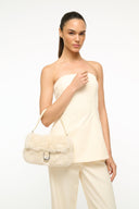 Image HARLOW FAUX FUR BAG | CREAM 4 of 7