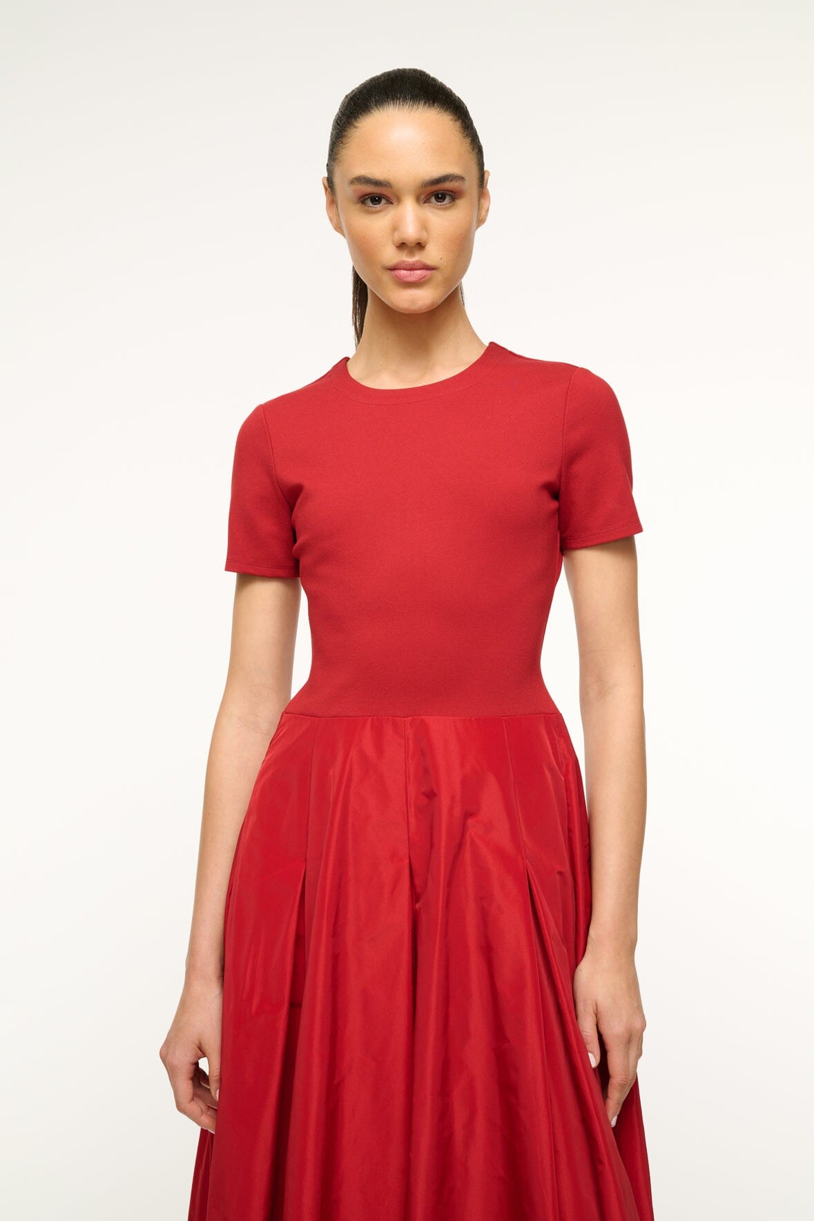 Image HOPPER DRESS | ROUGE 2 of 5 and Clicking this image will trigger a zoom pop-up