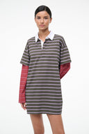 PINE STRIPE BURGUNDY STRIPE
