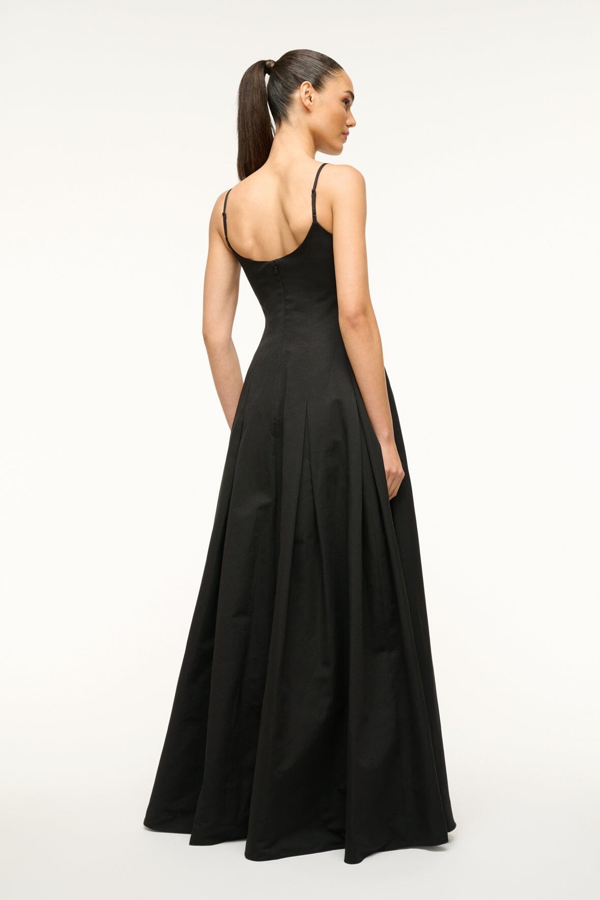 STAUD, Joy Maxi Dress in Black, Size 12 STAUD, Joy Maxi Dress in Black, Size 12
