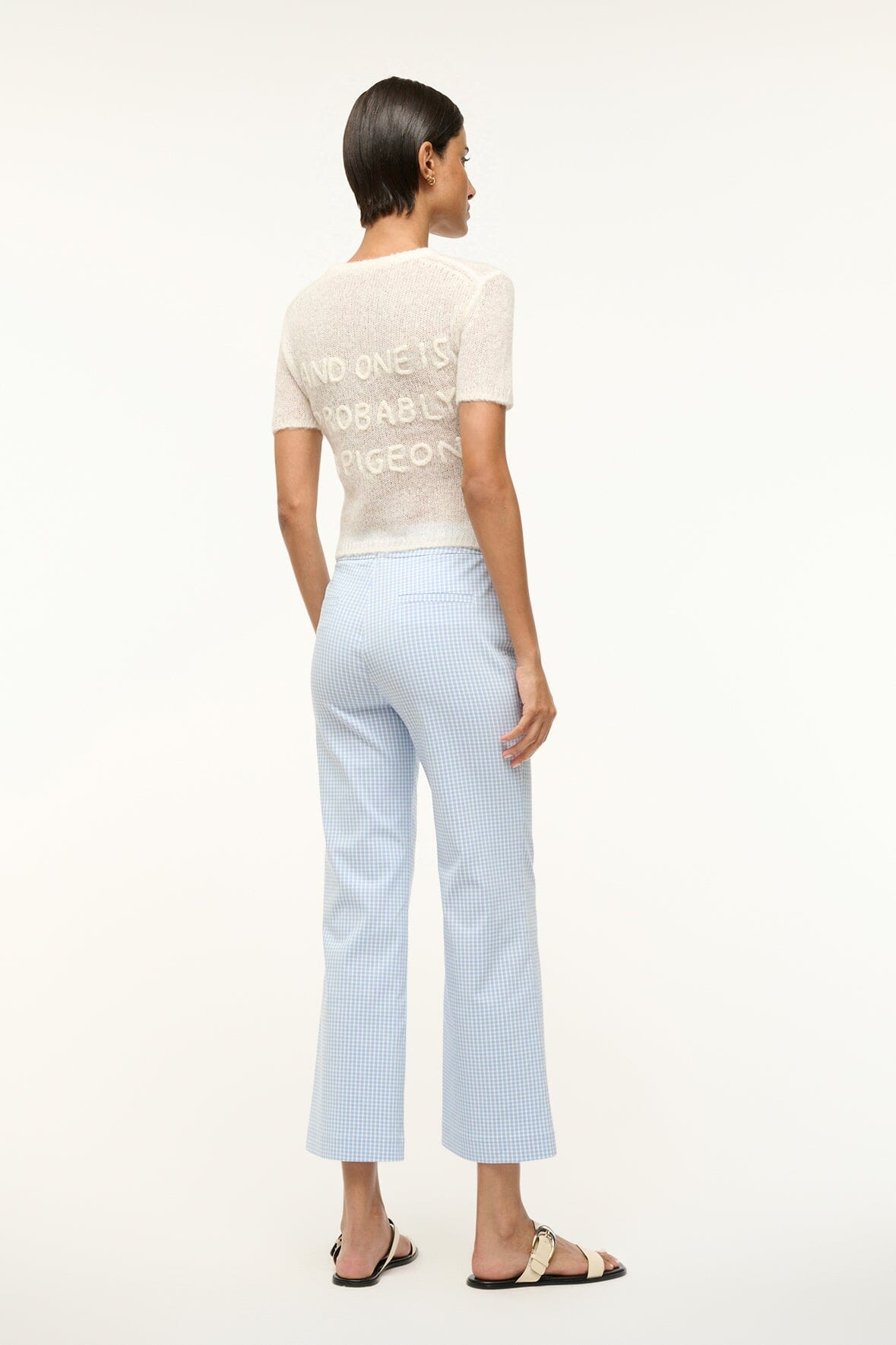パンツ FENDI Micro check trousers Beige FR6608ATQW FENDI Micro Check Trousers | Black | FARFETCH