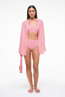 Image DEVON HIGH RISE BIKINI BOTTOM | MONTAUK STRIPE 5 of 6