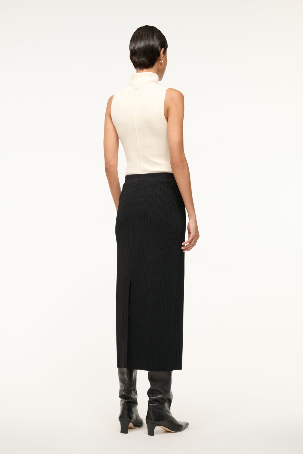 Image LYLE SKIRT | BLACK 3 of 6 and Clicking this image will trigger a zoom pop-up