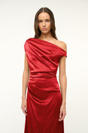 Image PHARE SILK DRESS | ROUGE 2 of 4