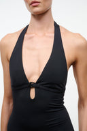 LA JOLLA ONE PIECE | BLACK BLACK / XS