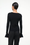 Image SHELLEY TOP | BLACK 3 of 4