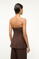 Image SILVIA TOP | DARK CHOCOLATE 3 of 4