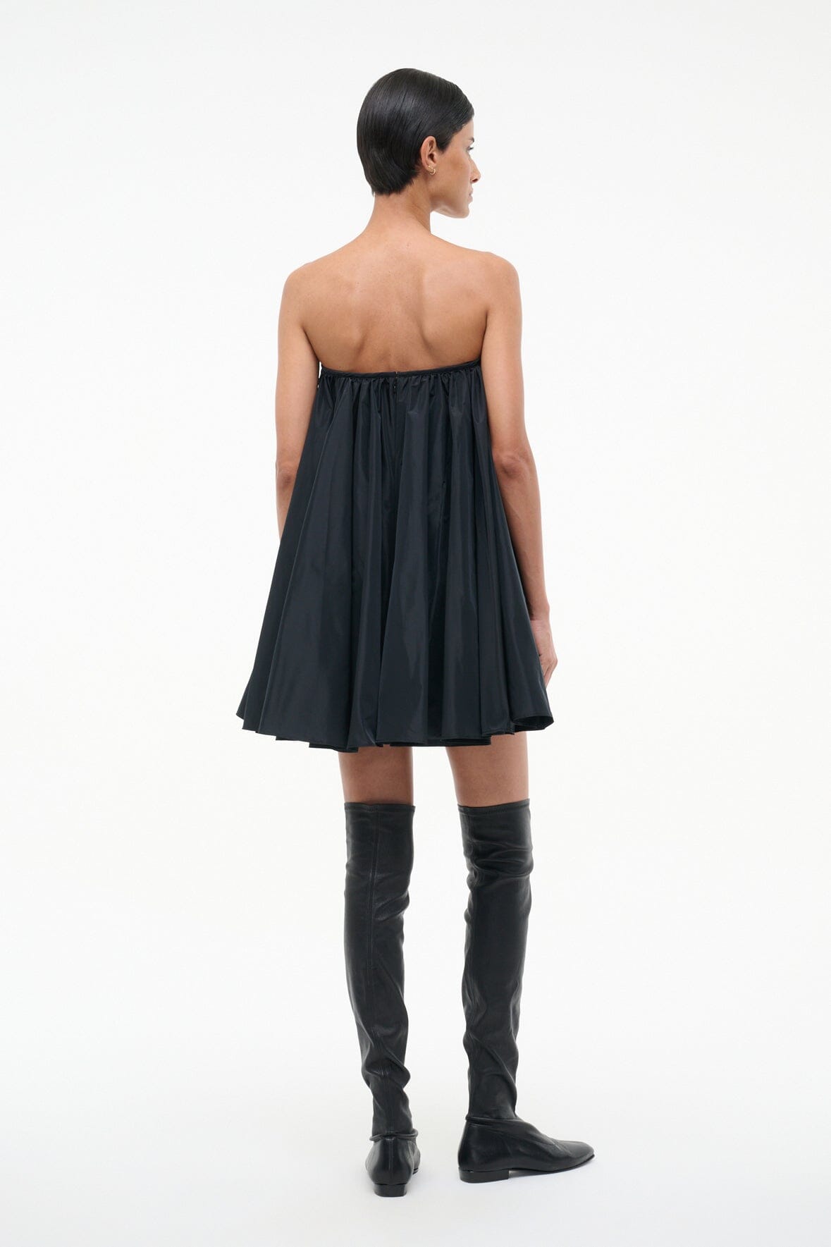 STAUD, Sofia Dress in Black, Size 16 STAUD, Sofia Dress in Black, Size 16