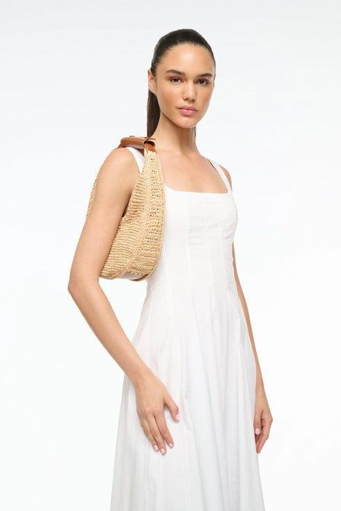 Go to MOON RAFFIA BAG NATURAL RAFFIA view 2
