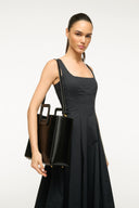 Image SHIRLEY LEATHER BAG | BLACK 4 of 8