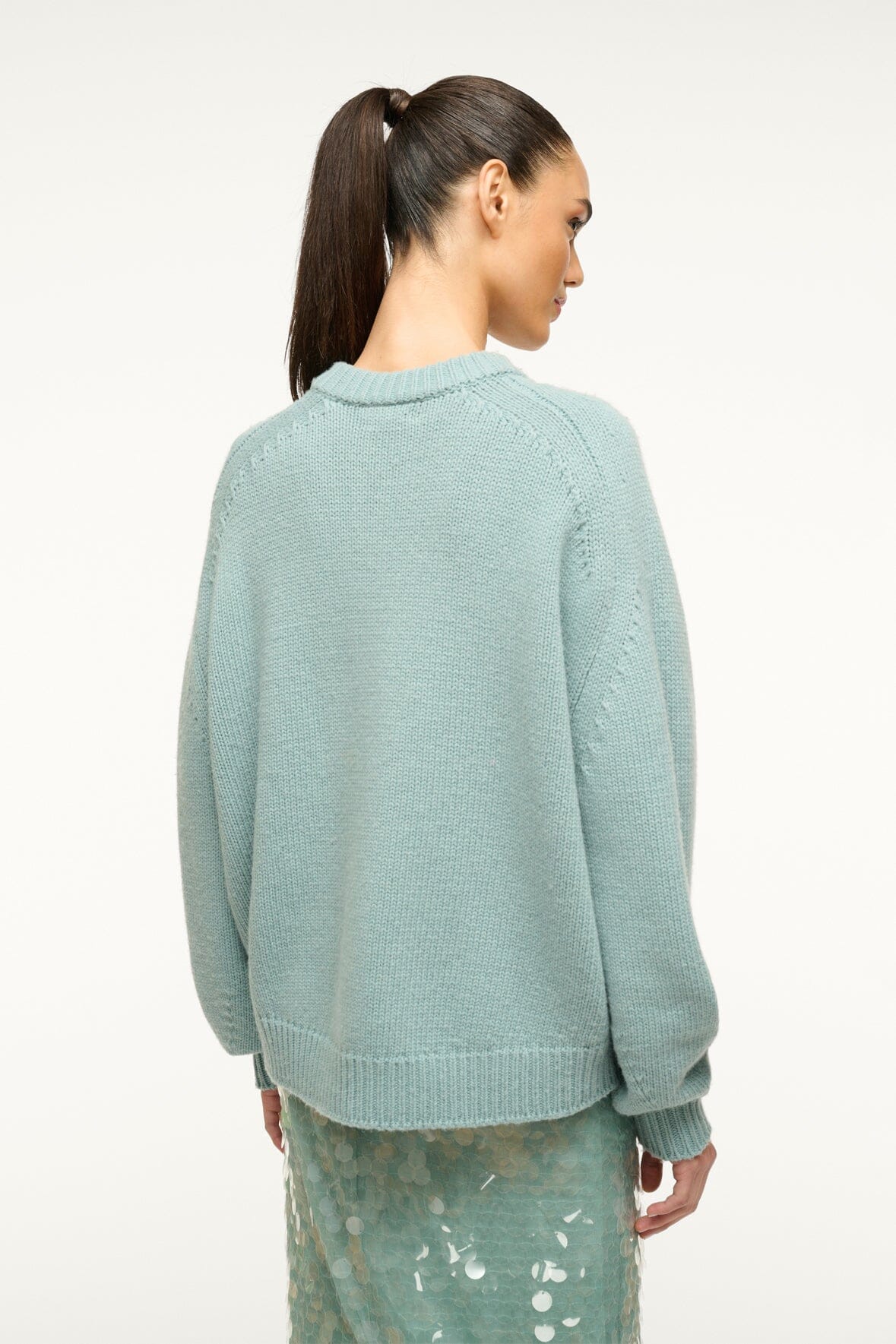 Image WILSON SWEATER | MIST 3 of 5 and Clicking this image will trigger a zoom pop-up