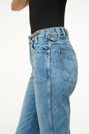 Image STAUD + WRANGLER THE EVERYDAY JEAN | MID BLUE 6 of 7