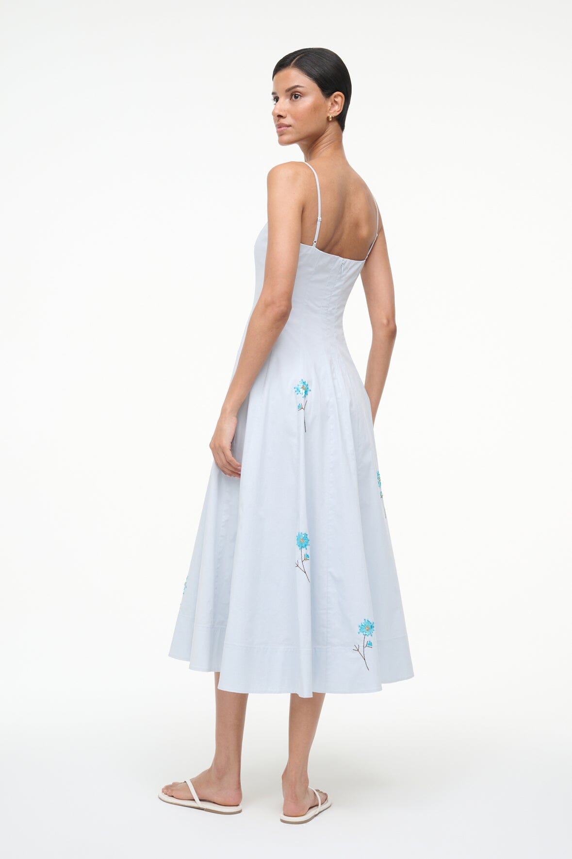 Image WYLIE DRESS | DANDELION SKY 6 of 7 and Clicking this image will trigger a zoom pop-up