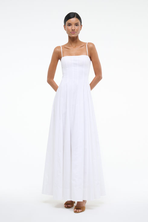Go to WYLIE MAXI DRESS WHITE view 1