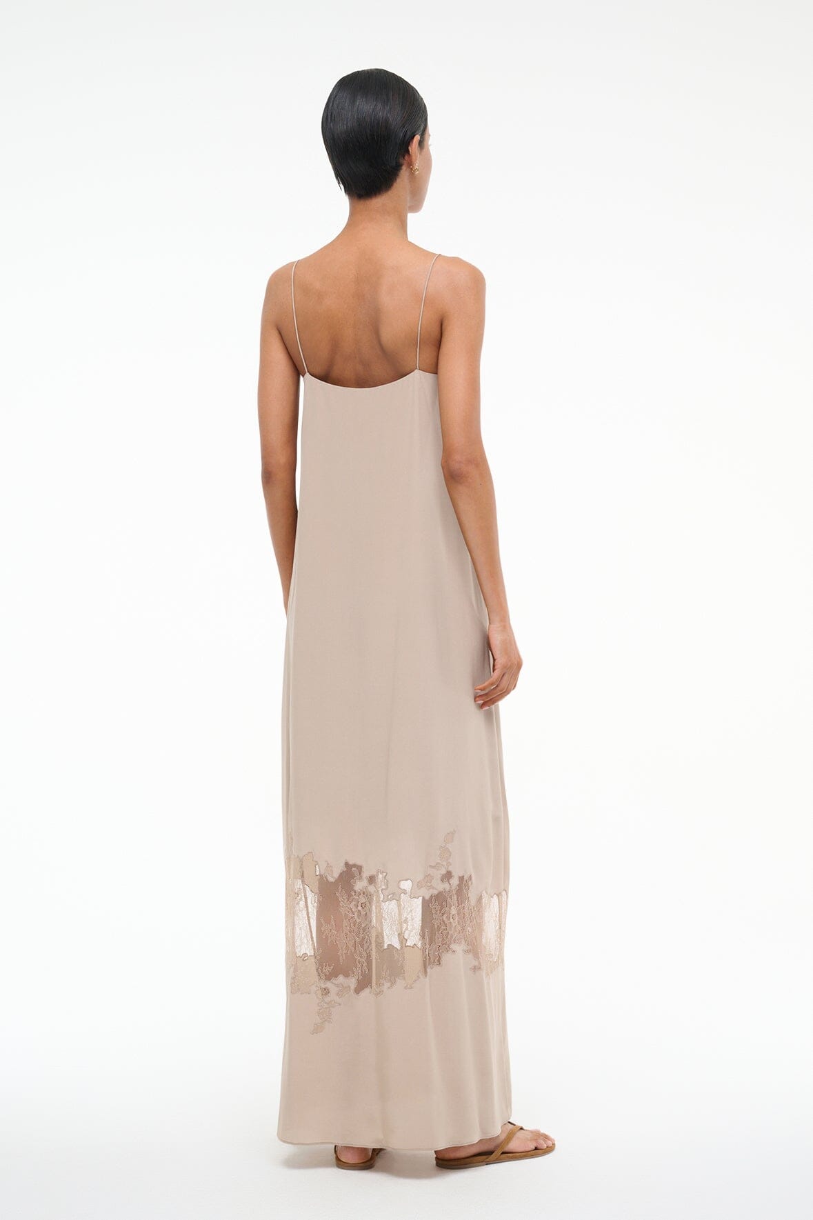 DELFINA SILK DRESS | DUNE