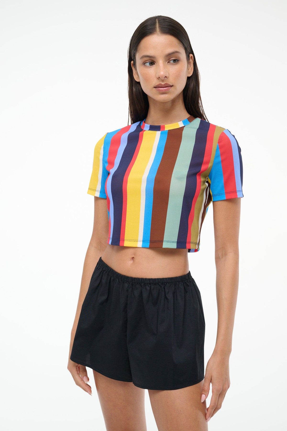 Image FERNANDA COVERUP TOP | MARKET STRIPE 3 of 5 and Clicking this image will trigger a zoom pop-up