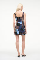 STAUD, Le Sable Dress in Blue Prism, Size Large STAUD, Le Sable Dress in Blue Prism, Size Large
