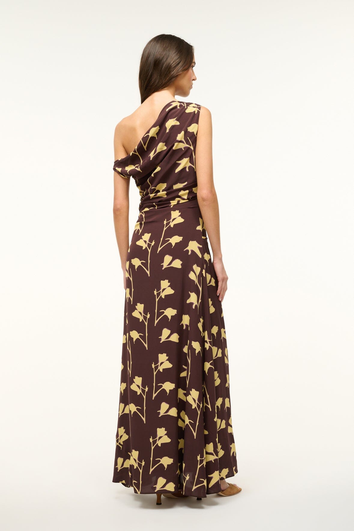 Image MAXI PHARE DRESS | EARTH PRESSED FLORAL 3 of 5 and Clicking this image will trigger a zoom pop-up