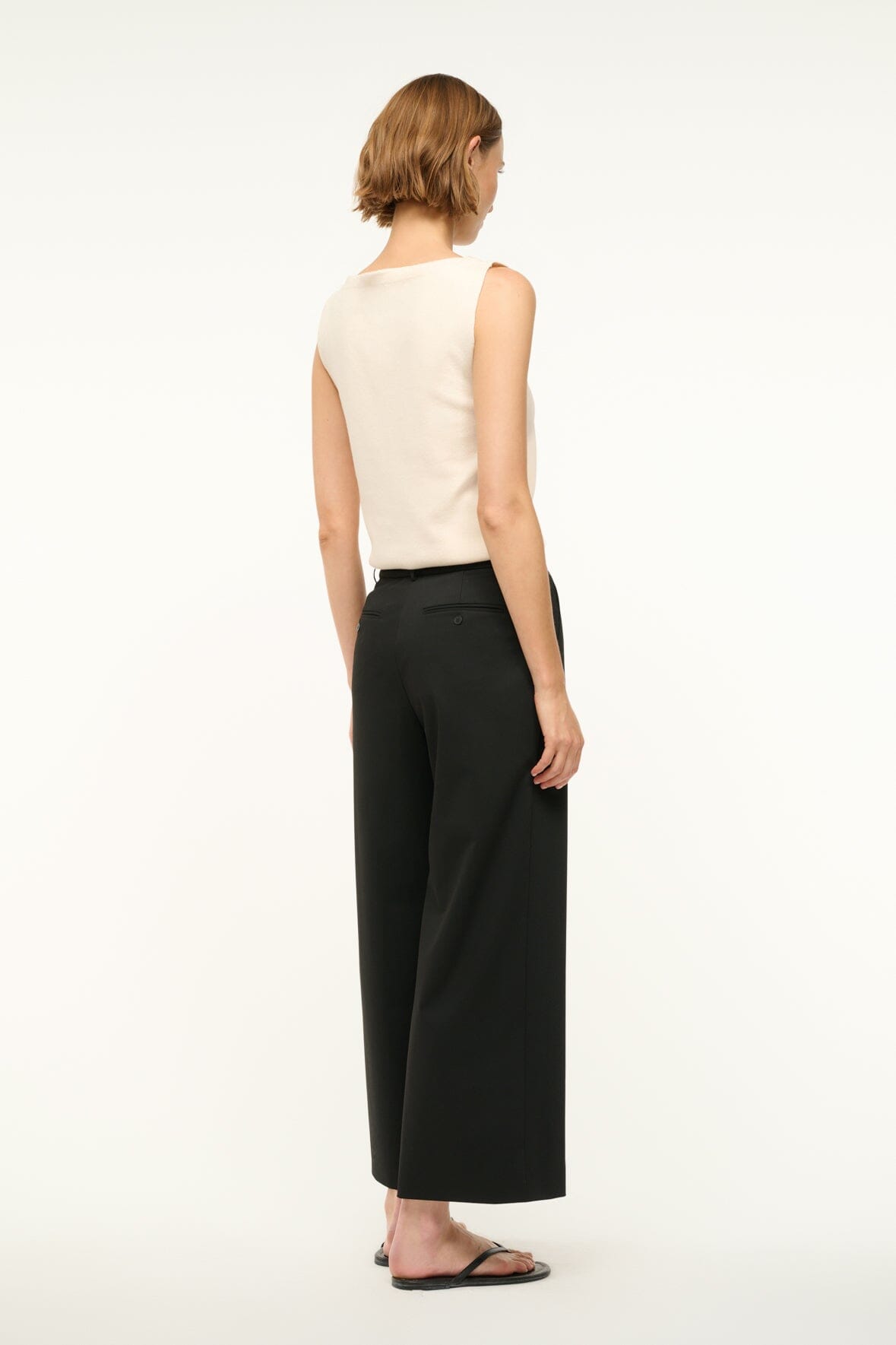 CROPPED PRINCE PANT BLACK