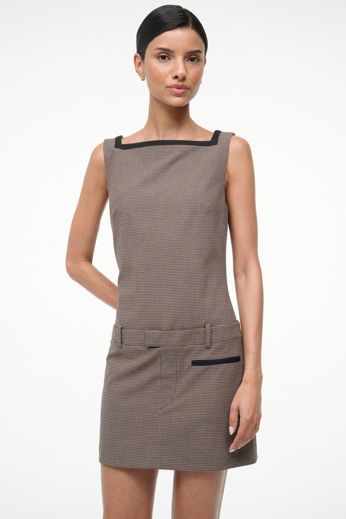 Go to SKYLA DRESS HOUNDSTOOTH view 2