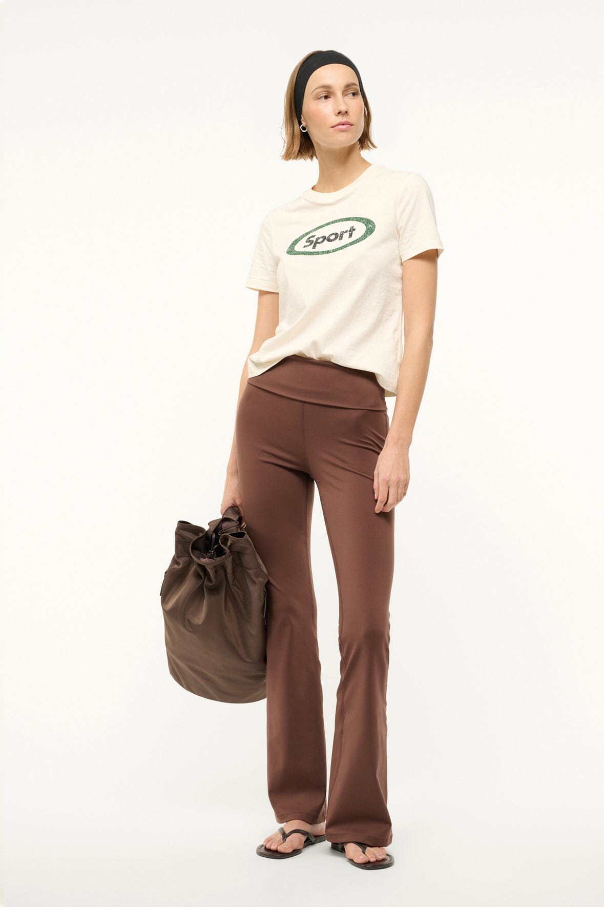 STRIDE PANT DARK OAK