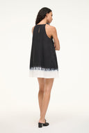 Image CABO LINEN DRESS | ONYX TIE DYE 3 of 7