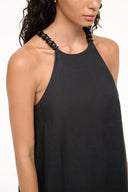 Image CABO LINEN DRESS | ONYX TIE DYE 5 of 7