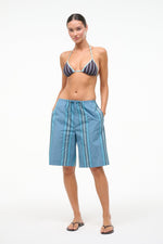 LIDO TRIANGLE BIKINI TOP | REDONDO STRIPE
