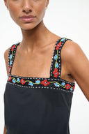 Image VERONICA SILK TOP | BLACK 4 of 7