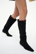 Image WALLY FLAT BOOT | BLACK SUEDE 6 of 9