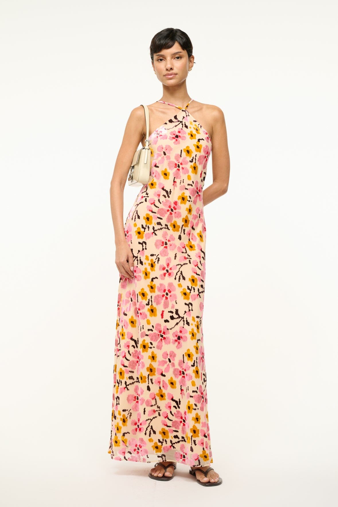 Image CUBISM DRESS | BLOSSOM FLORAL TAPESTRY 3 of 7 and Clicking this image will trigger a zoom pop-up