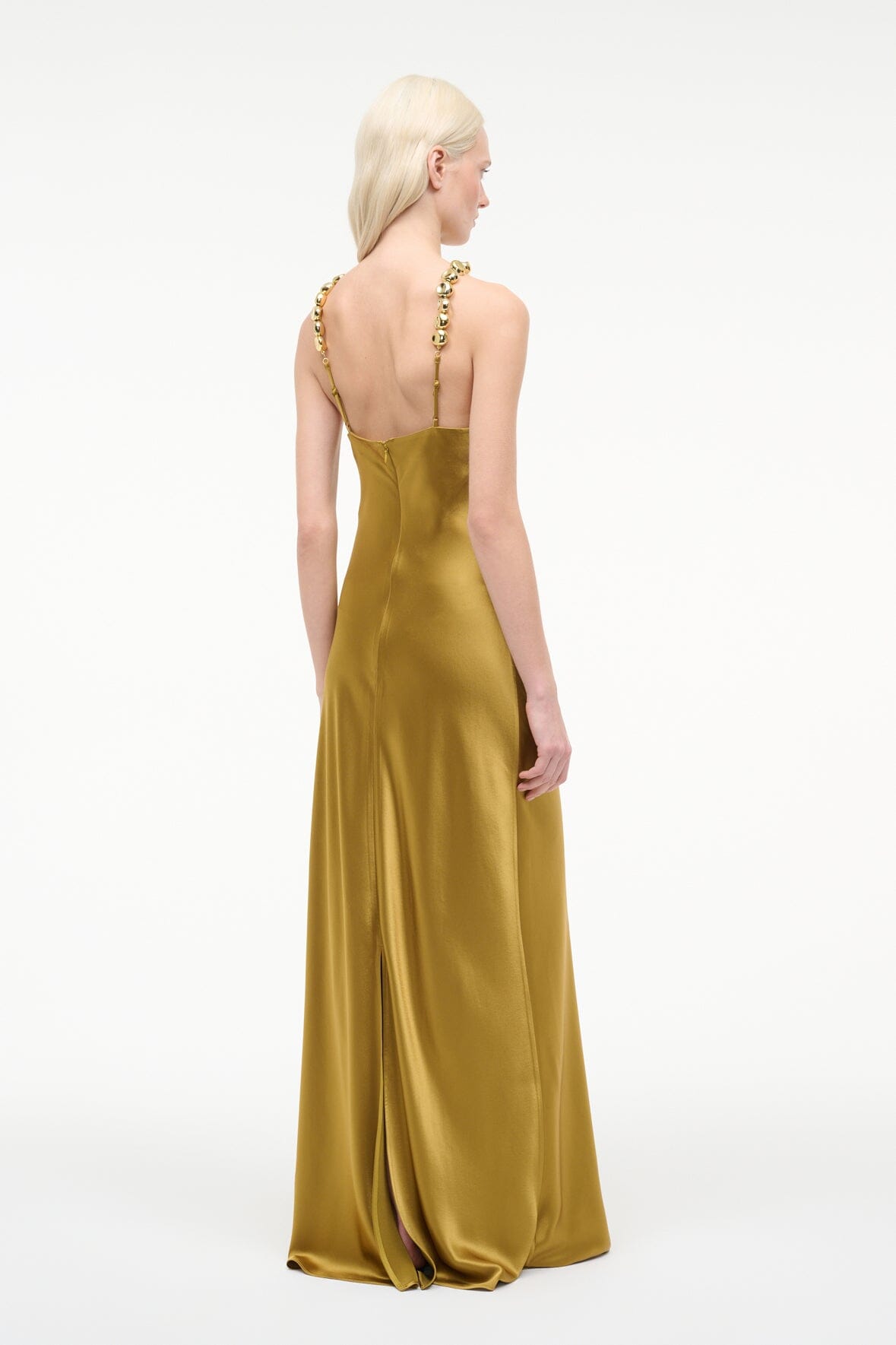staud cadence dress brown Staud Cadence Dress In Brown - Clove