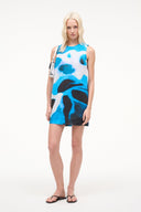 BREA LINEN DRESS | BLUE HAZE BLUE HAZE / XS