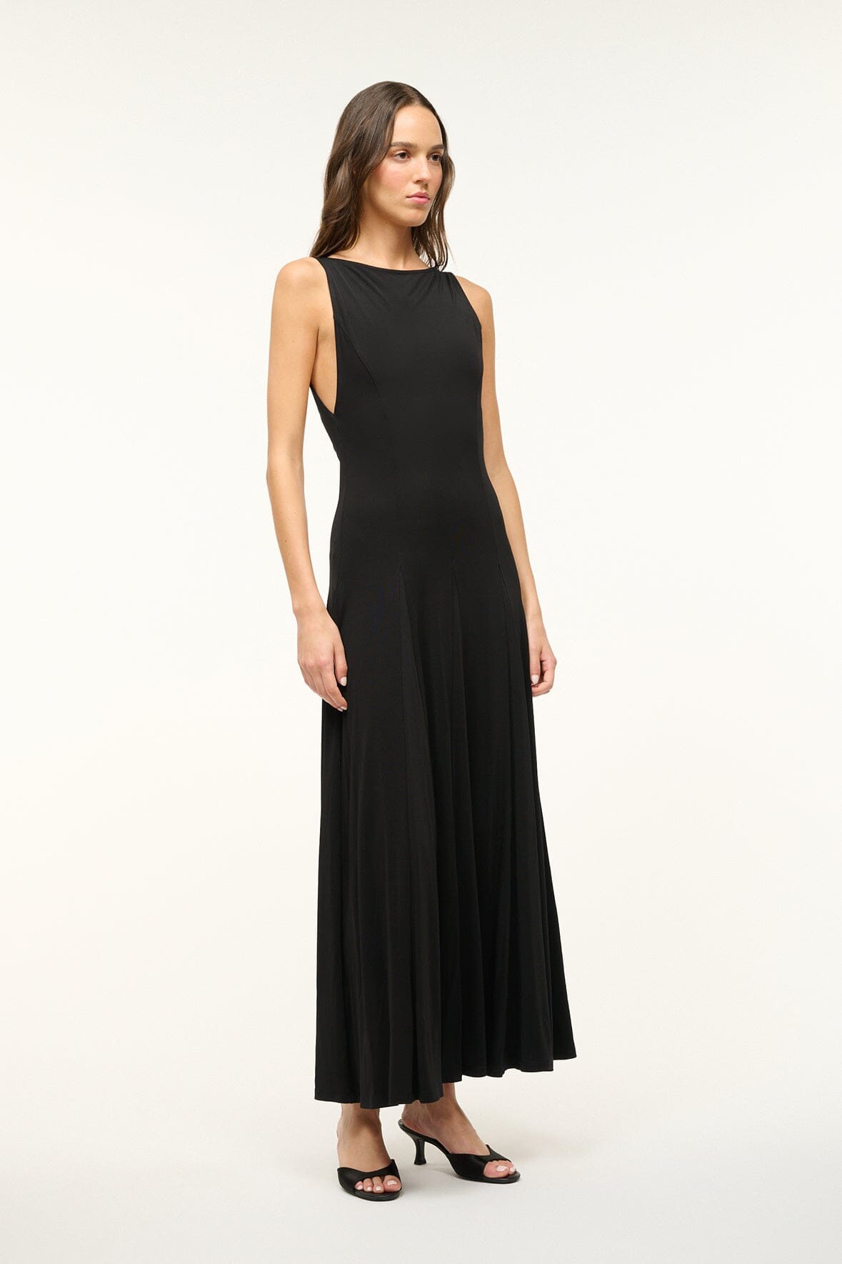 Image GRAMERCY DRESS | BLACK 2 of 5 and Clicking this image will trigger a zoom pop-up