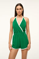 Image SINES COVERUP ROMPER | VERT WHITE 2 of 5