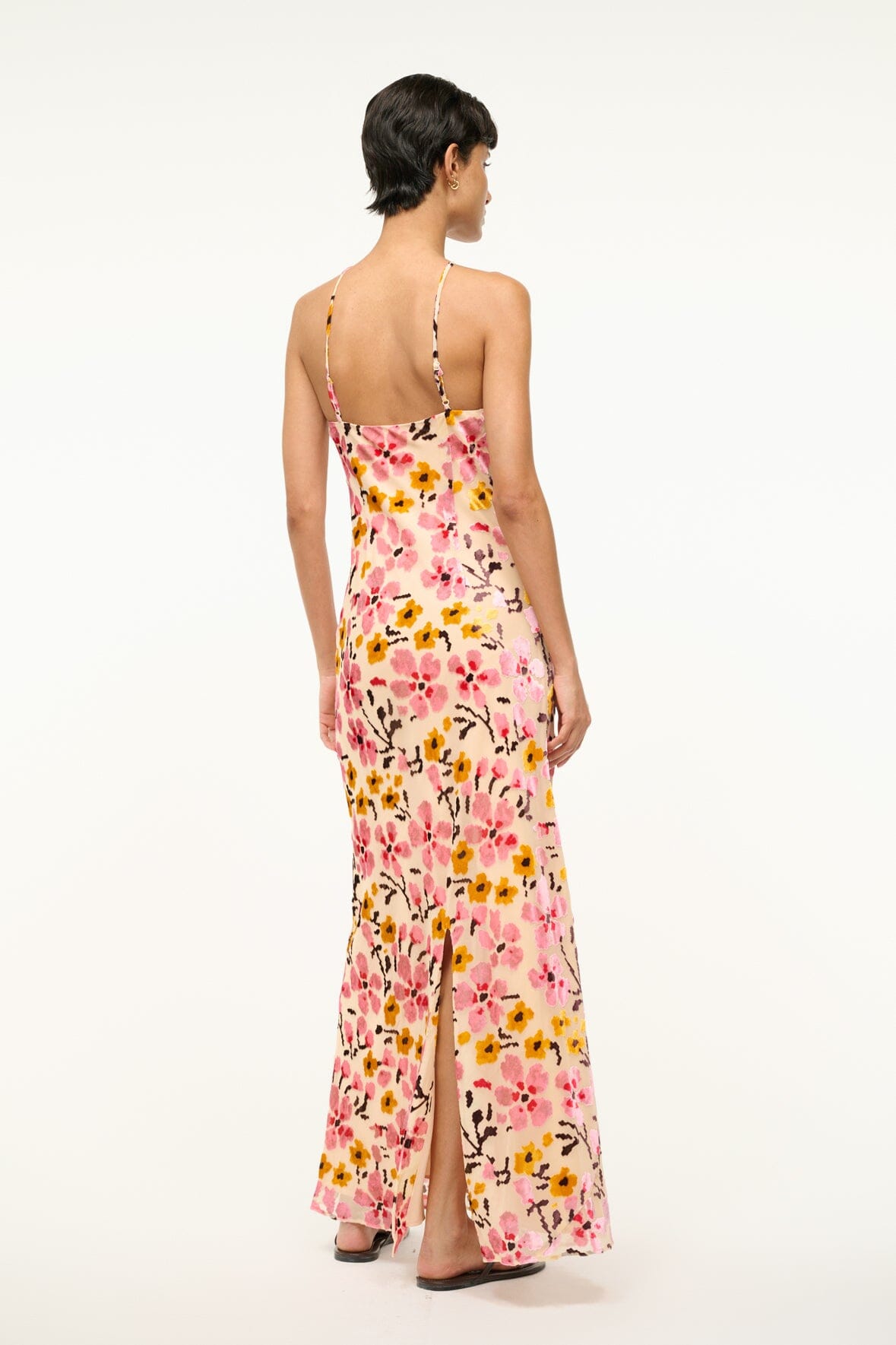 Image CUBISM DRESS | BLOSSOM FLORAL TAPESTRY 4 of 7 and Clicking this image will trigger a zoom pop-up