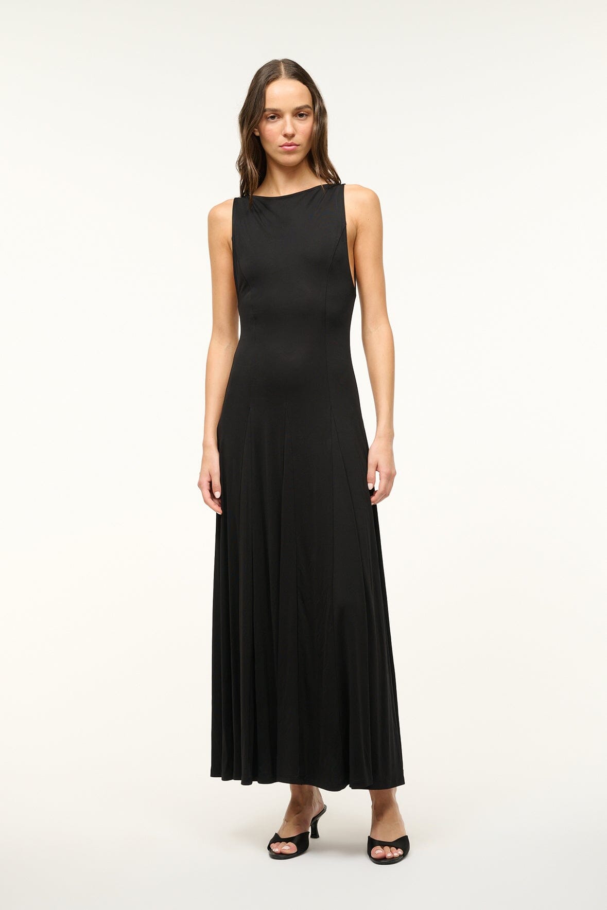 Image GRAMERCY DRESS | BLACK 1 of 5 and Clicking this image will trigger a zoom pop-up