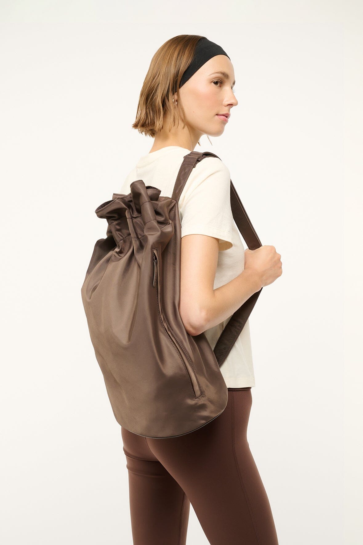 Image TYLER SPORT SLING | ESPRESSO NYLON 2 of 9 and Clicking this image will trigger a zoom pop-up