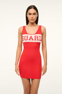 Image LIFEGUARD COVERUP DRESS | RED ROSE 2 of 6