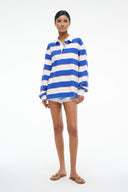 Image GAVIN SHIRT | YACHT RUGBY STRIPE 3 of 5
