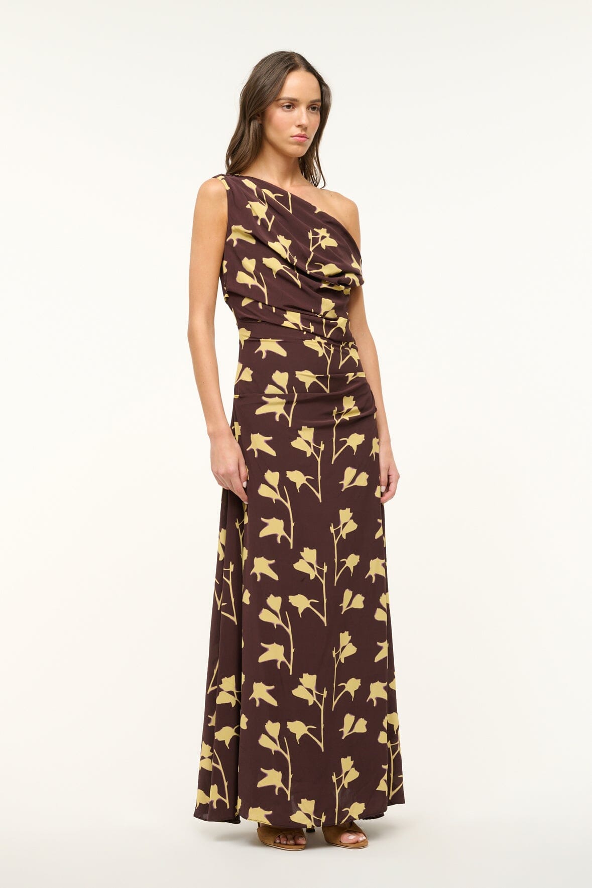 Image MAXI PHARE DRESS | EARTH PRESSED FLORAL 4 of 5 and Clicking this image will trigger a zoom pop-up