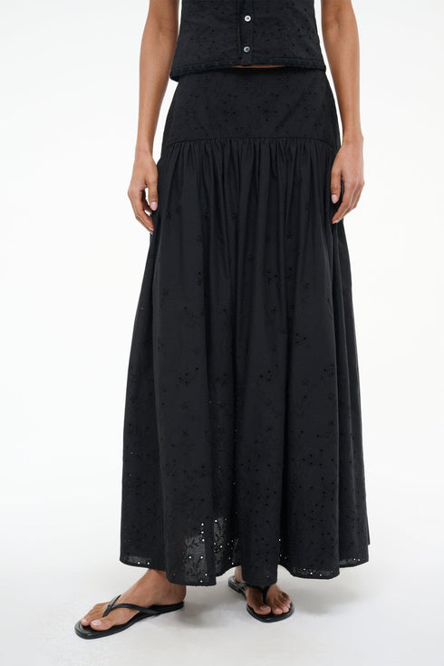 Go to PROCIDA SKIRT BLACK EYELET view 2