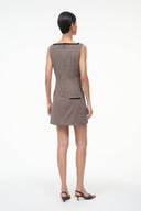 Image SKYLA DRESS | HOUNDSTOOTH 3 of 6