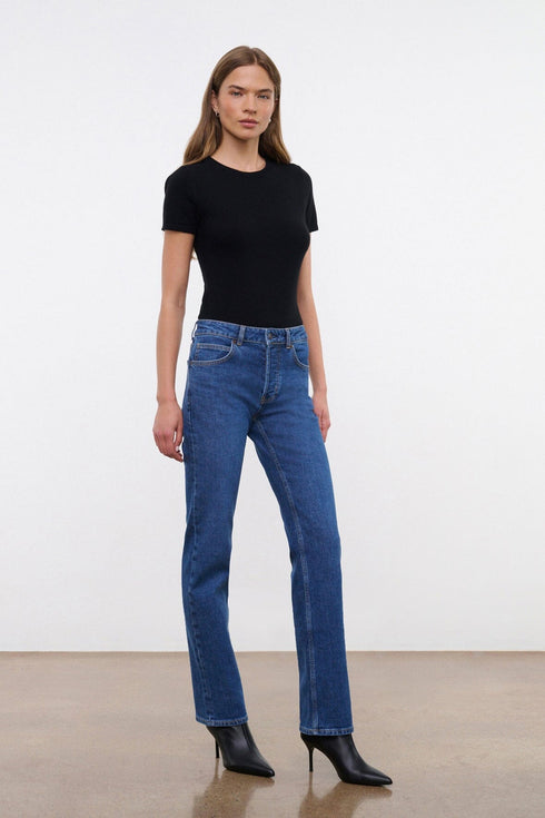 Go to TEDDY STRETCH STRAIGHT JEAN STONE BLUE view 1